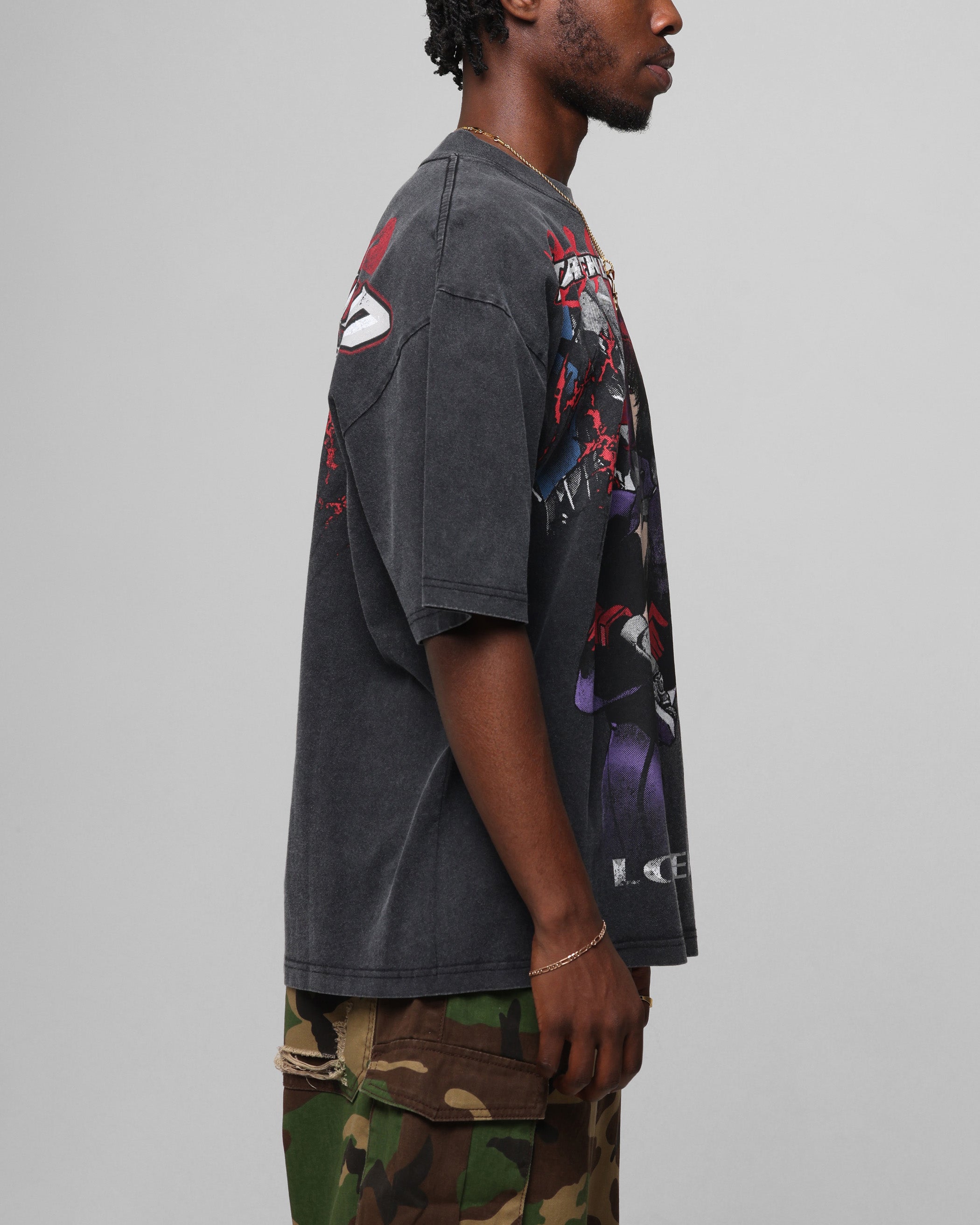 Loiter Valkyrie Vintage T-Shirt Black Wash、mySite、zt4zffjzw