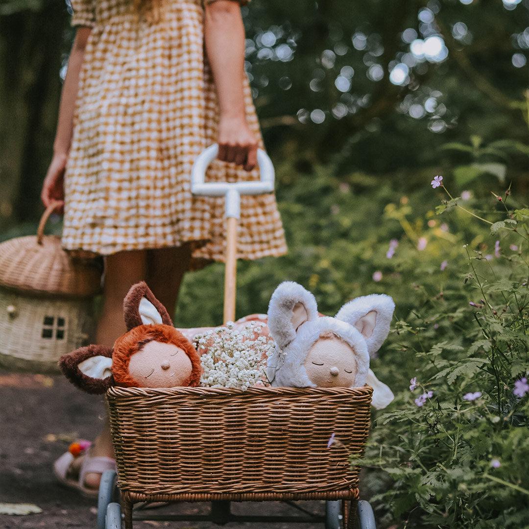  Olli Ella Cozy Dinkums Fox Doll - Finnley - Rust、mySite、merchandisen