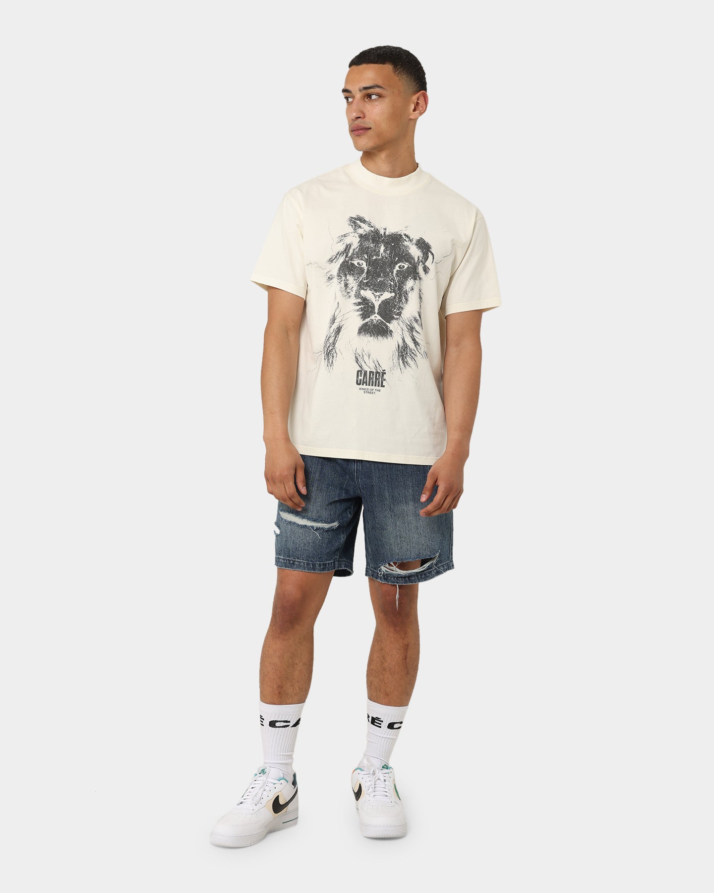 Carre Bouffant Distressed Shorts Blue、mySite、zt4zffjzw