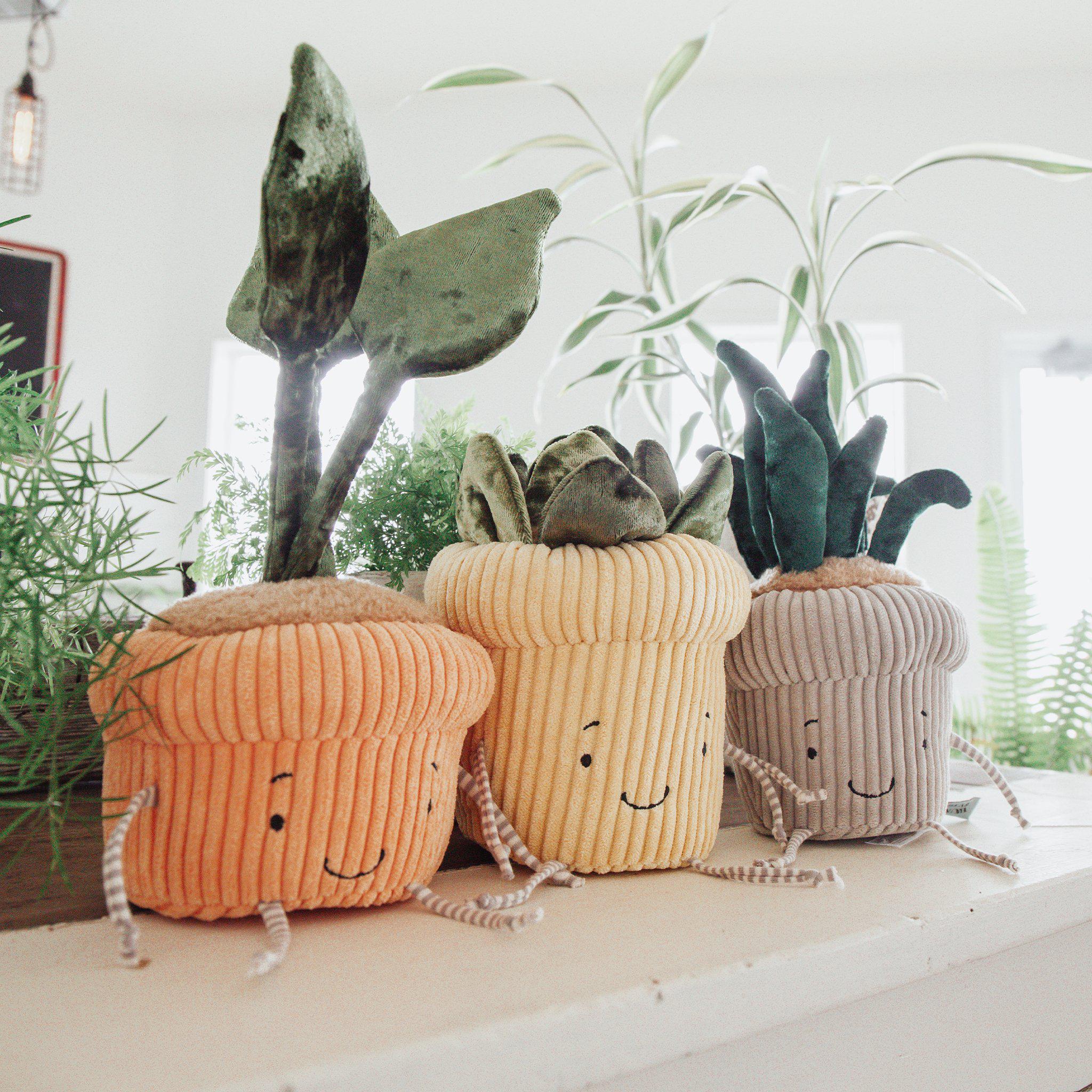 RETIRED - Monstera Plush Windowsill Plant、mySite、g9winljtr
