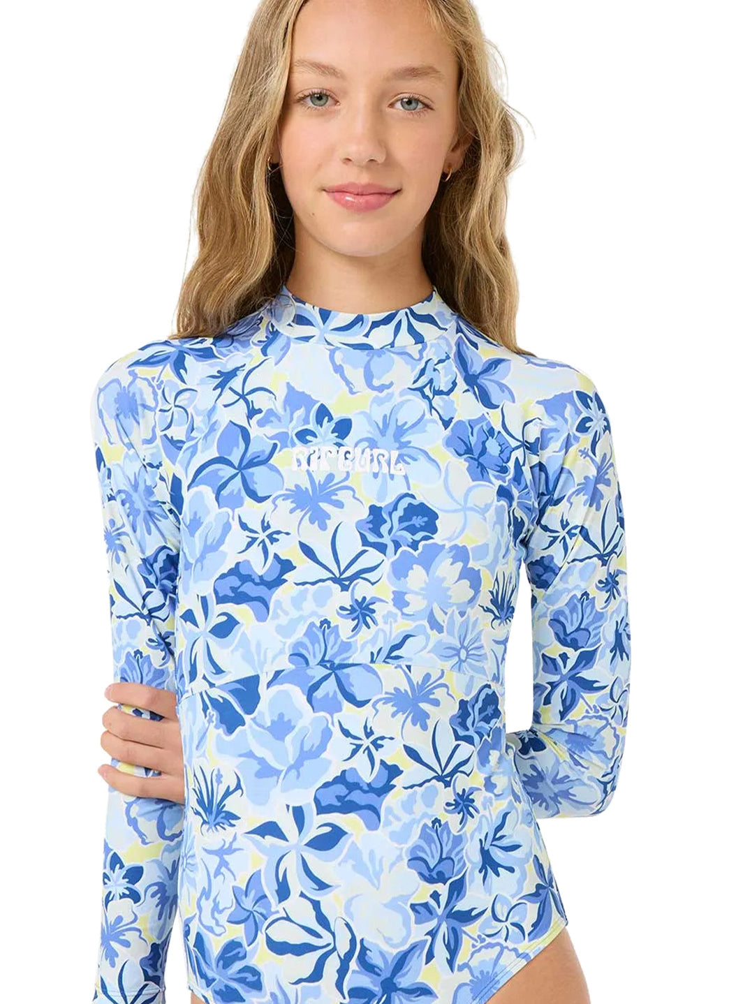 Rip Curl Girls' Island Bliss Long Sleeve Surf Suit (Big Kid)、mySite、noshort