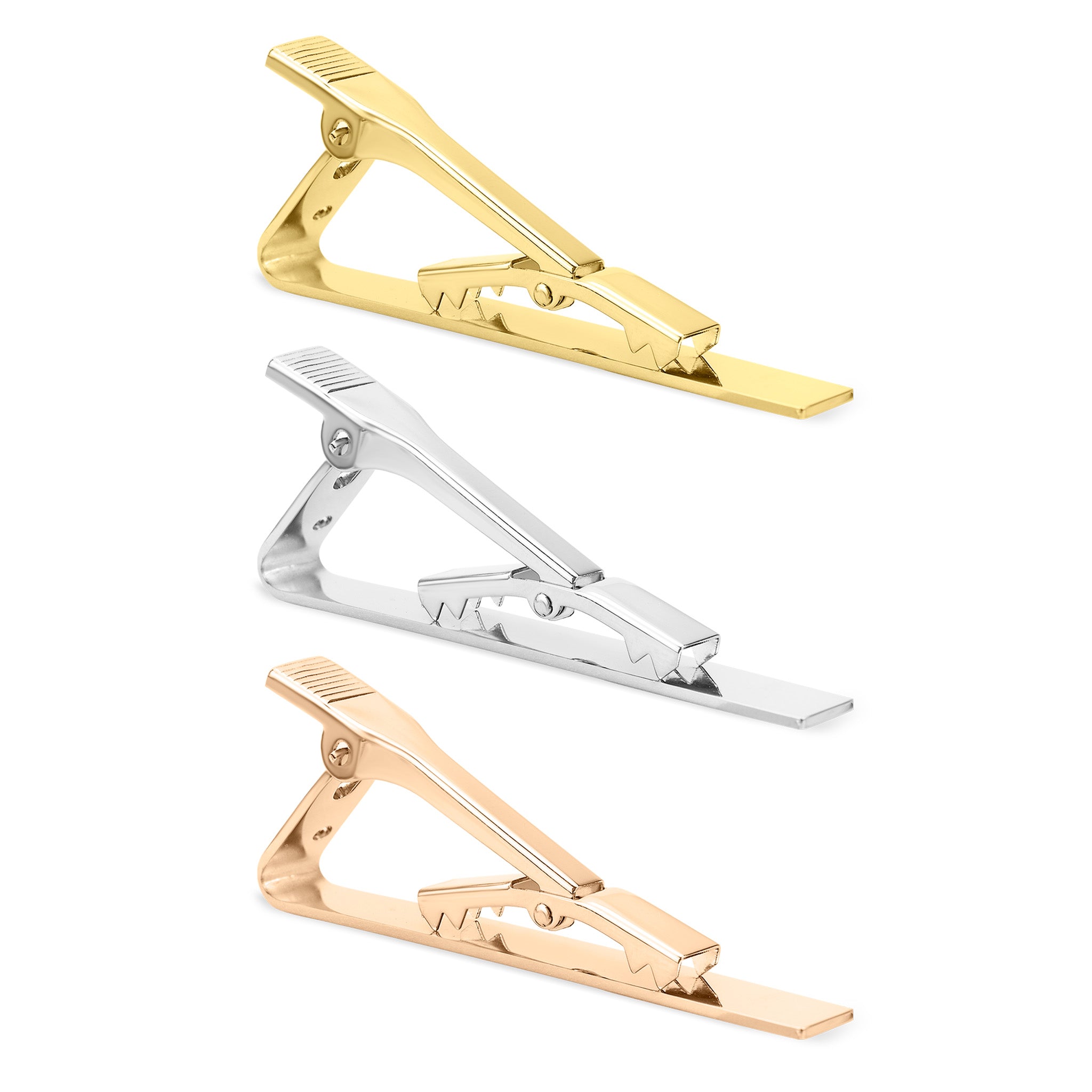 18K Gold PVD Stainless Steel Coated Tie Bar Clip Blank / SBB0317、mySite、dreamappss