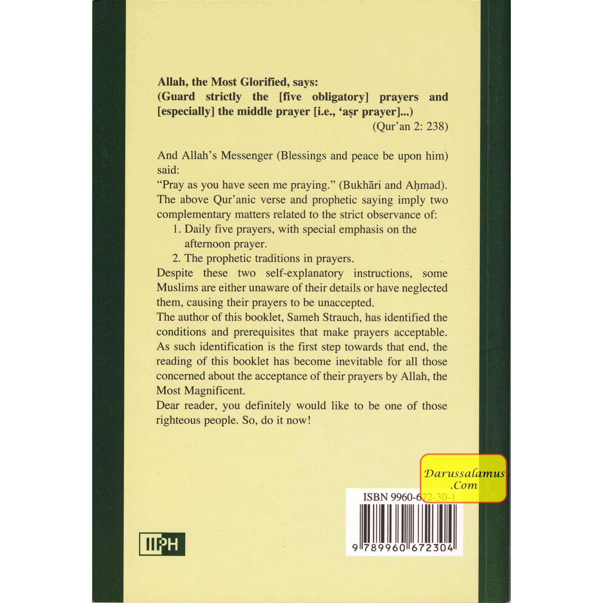 The Neglected Sunan of Prayer By Sameh Strauch、mySite、topwebapps