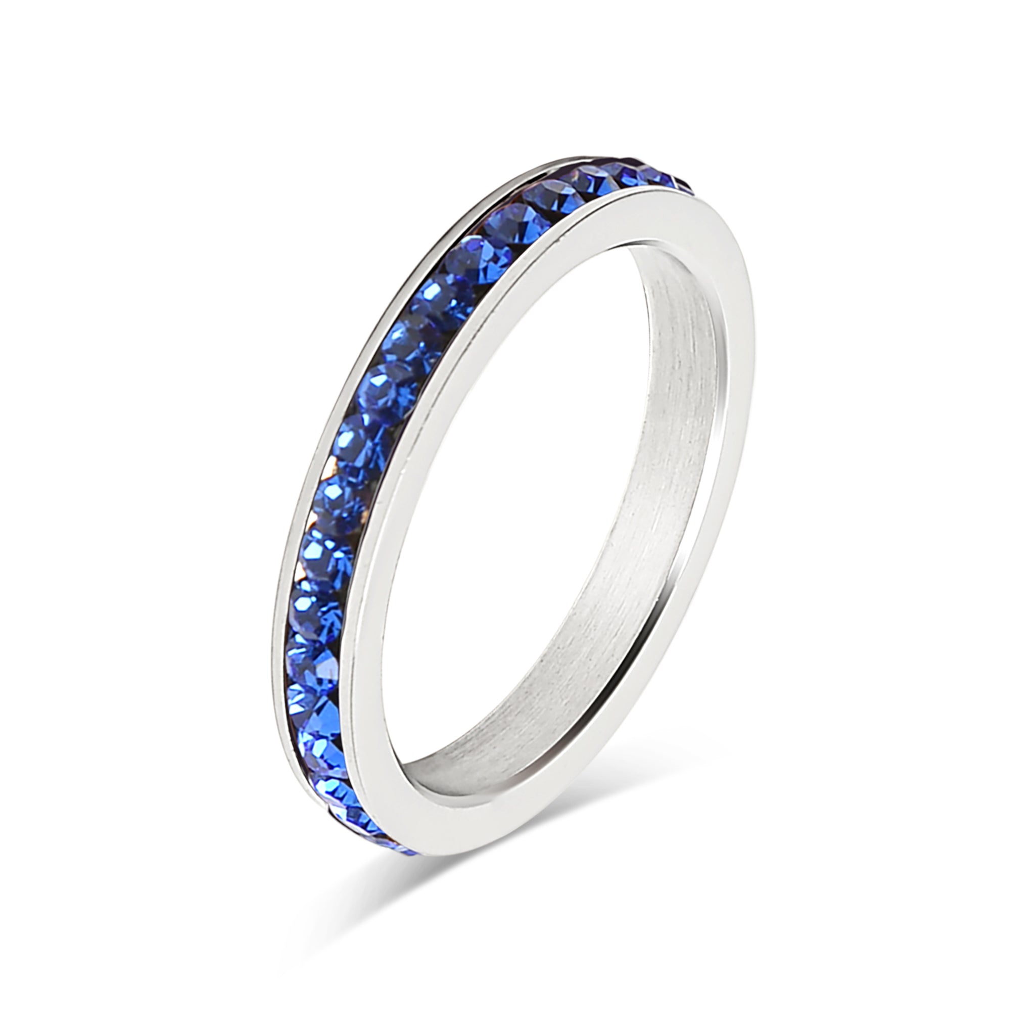 July-December CZ Eternity Stainless Steel Ring / ETR1000、mySite、dreamappss