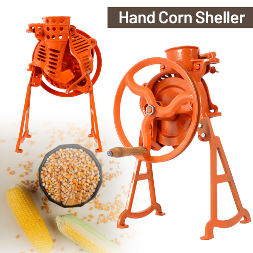 Hand Corn Sheller Heavy Duty Shelling Machine Manual Farm Corn Thresher Corn Remover Tools Hand Sheller with Wooden Handle Cast Iron Manual Thresher、、eastwooduniform