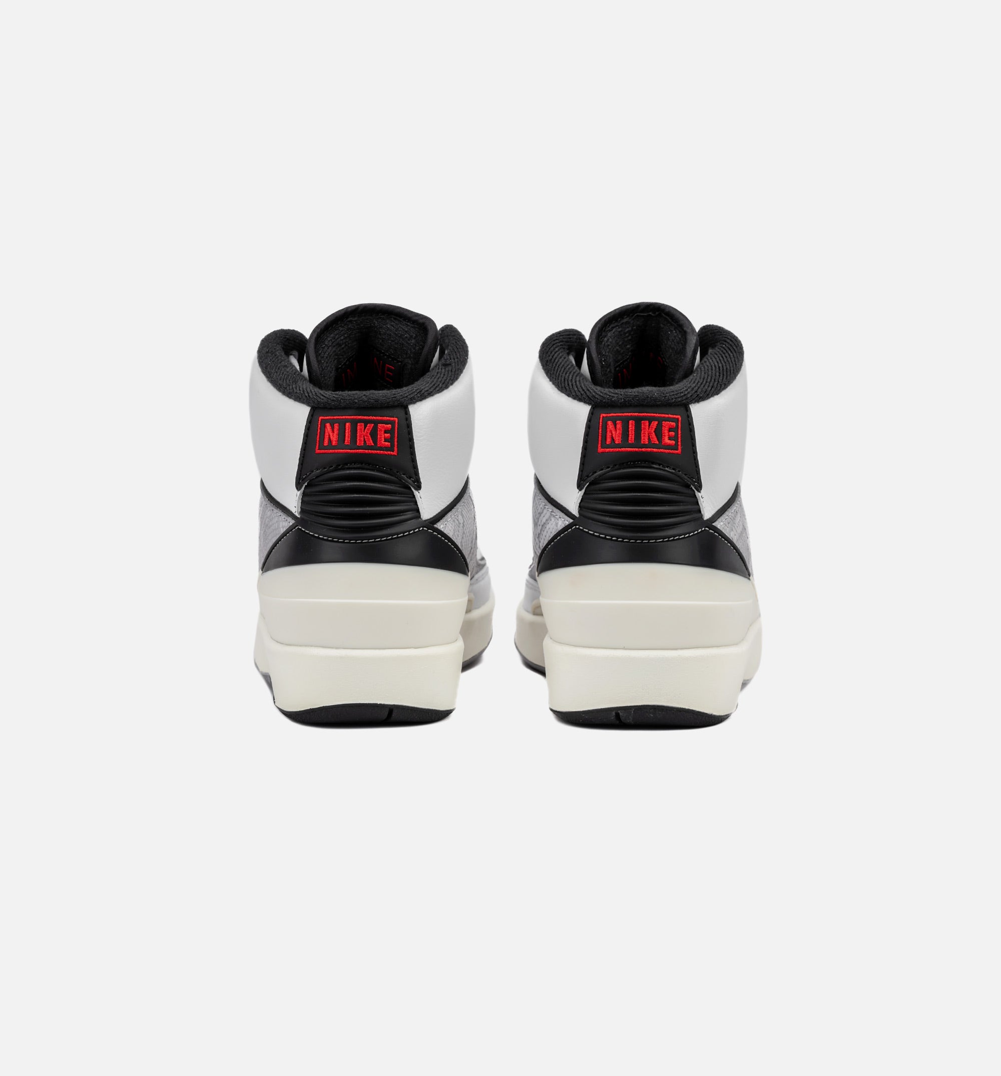 Air Jordan 2 Retro Python Grade School Lifestyle Shoe - White/Fire Red/Black/Sail/Cement Grey、mySite、dreamappss