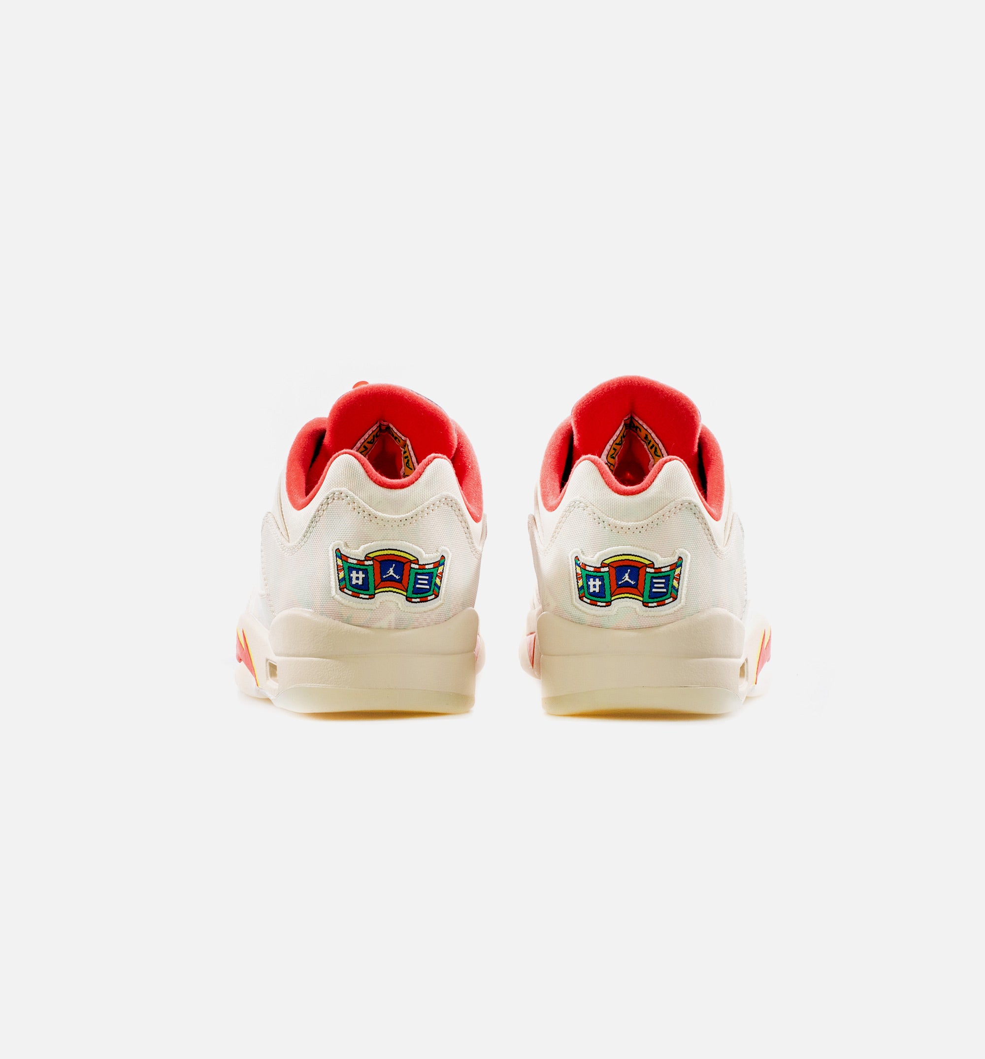 Air Jordan Retro 5 Low Chinese New Year Mens Lifestyle Shoe - Sail/Red、mySite、dreamappss