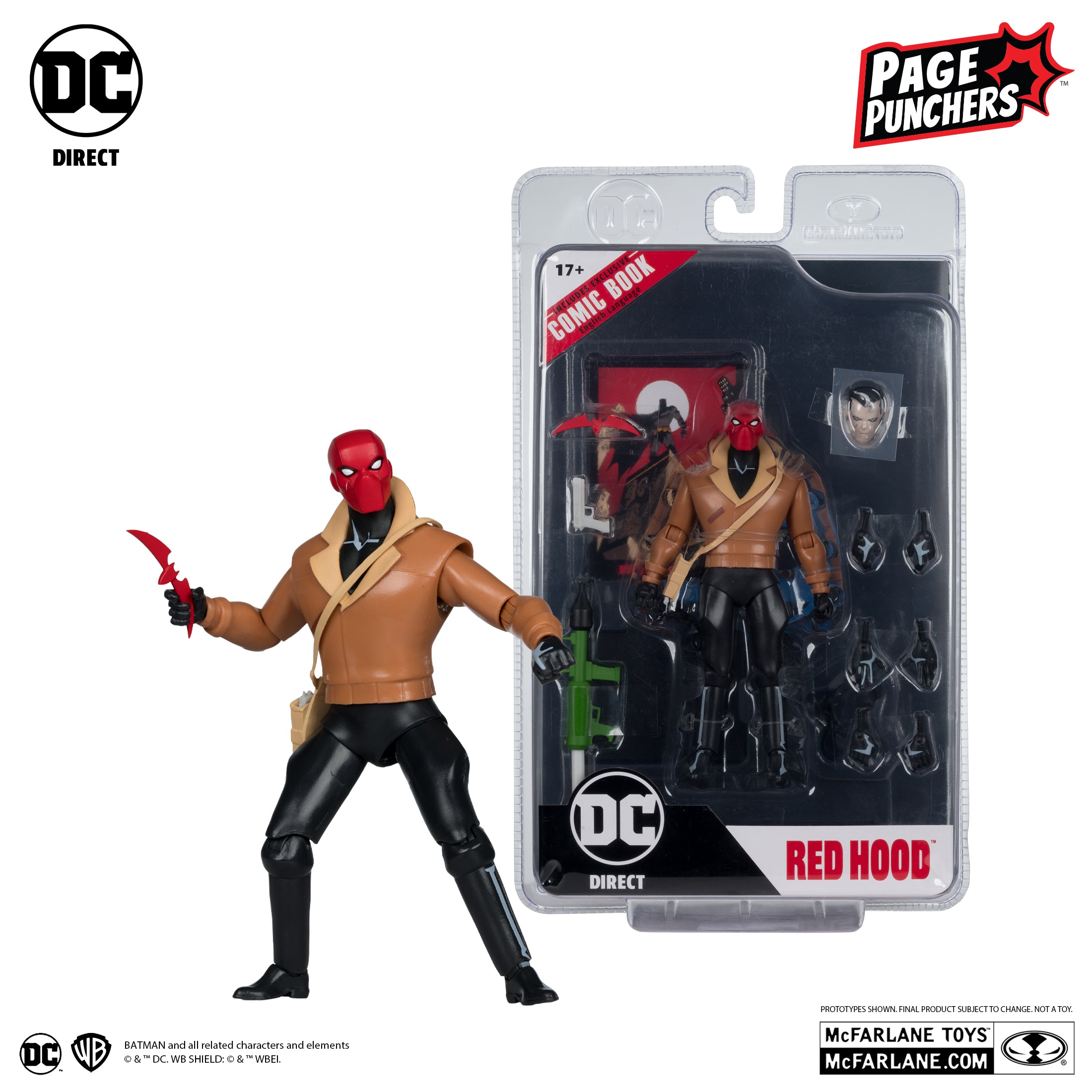 DC Direct Page Punchers 6 Red Hood (Batman: The Adventure Continues)、mySite、hgirdovlk