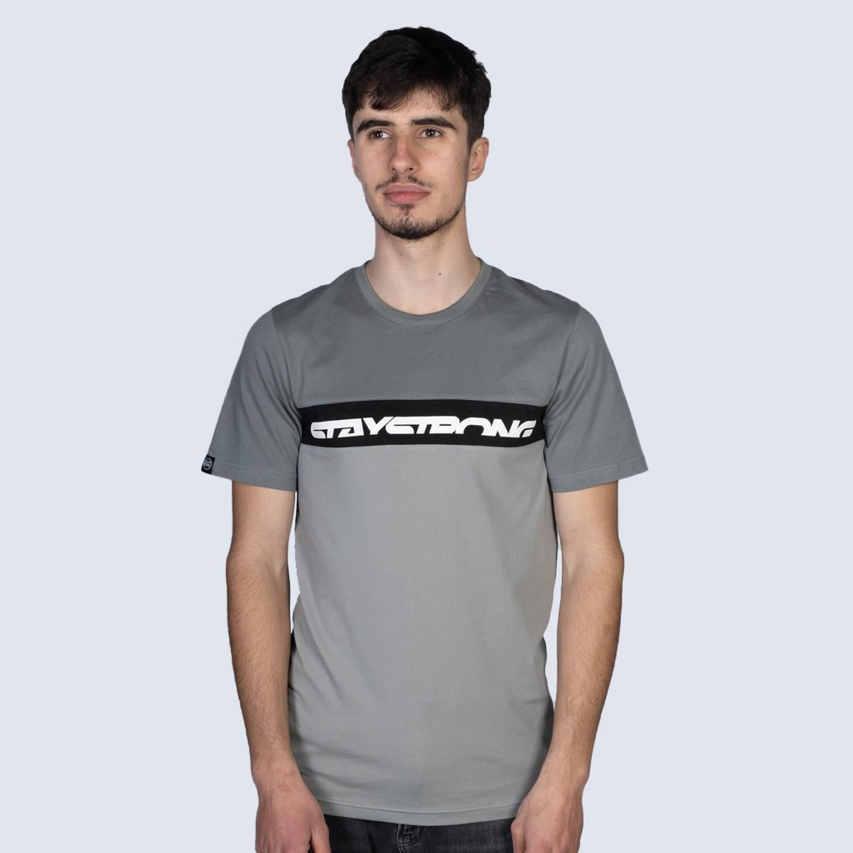  Stay Strong Cut Off T-Shirt - Black/Grey、mySite、merchandisen
