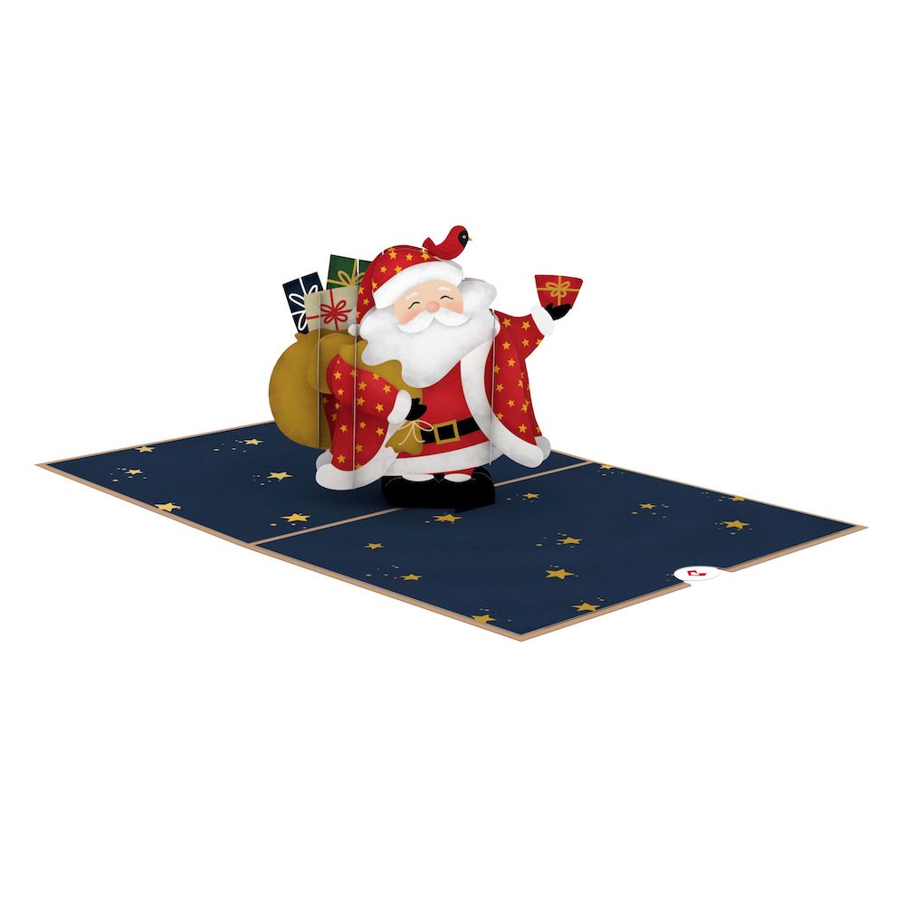 Jolly Holiday Santa Pop-Up Card、mySite、solidvoid