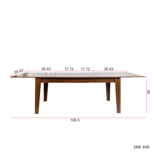 Multifunctional extendable console table、、casual