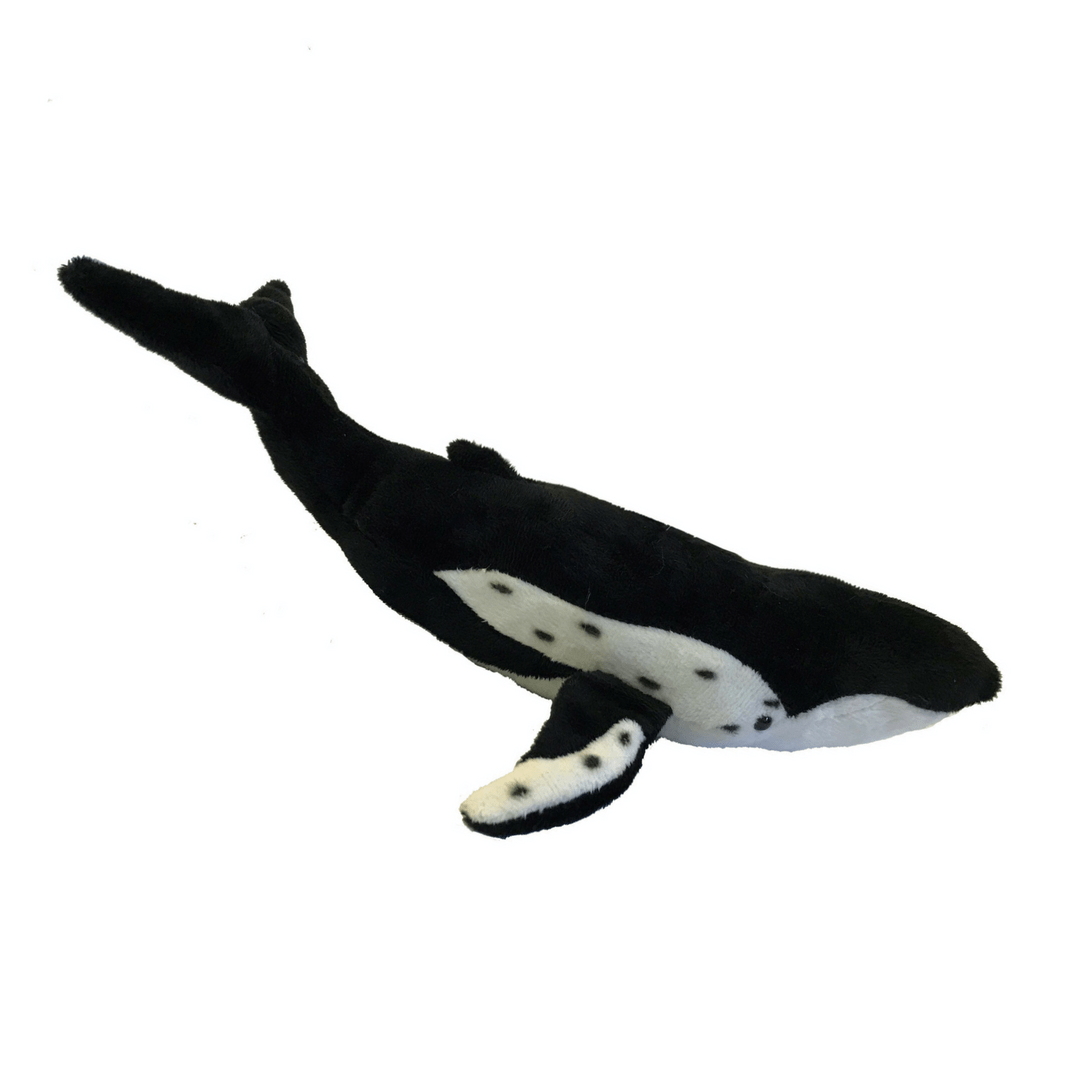 Plush Realistic Humpback Whale Size 52cm/20.5、mySite、g9winljtr