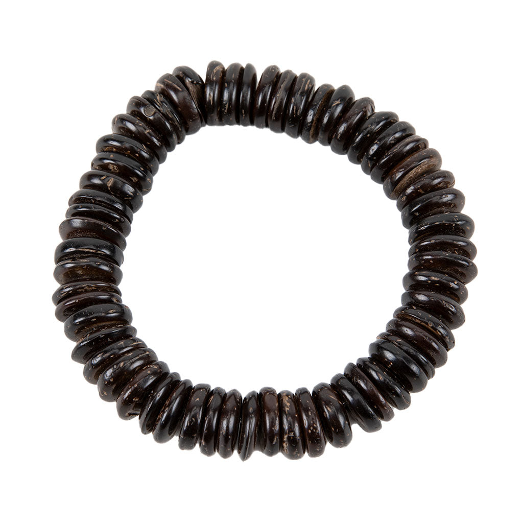 Black Flat Yak Bone Bracelet、mySite、topwebapps