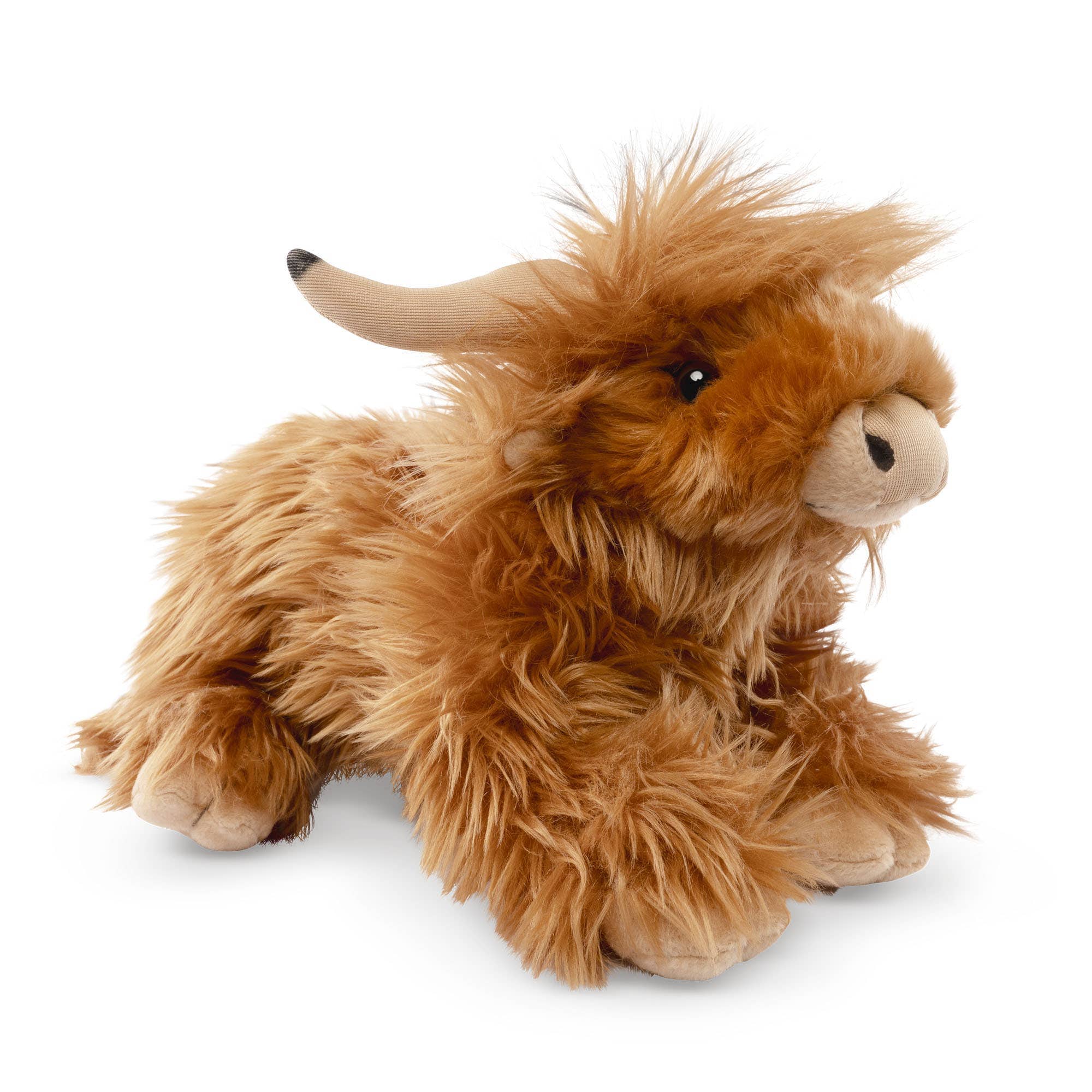 Lying Highland Cow Plush、mySite、g9winljtr