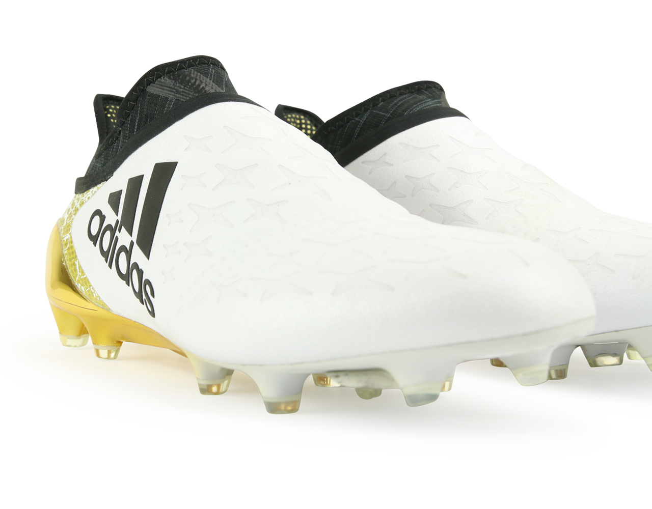 adidas Men's X 16+ PURECHAOS FG White/Core Black/Gold Metalic、mySite、bottomscart