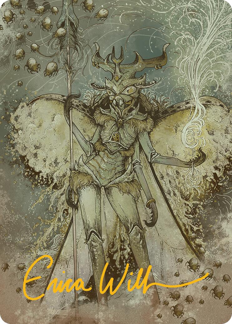 Aatchik, Emerald Radian Art Card (6/54) (Gold-Stamped Signature) Aetherdrift Art Series、mySite、waistdrama
