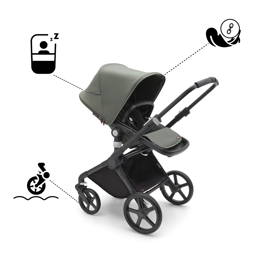  Bugaboo Fox Cub + Cloud G Travel System、mySite、merchandisen