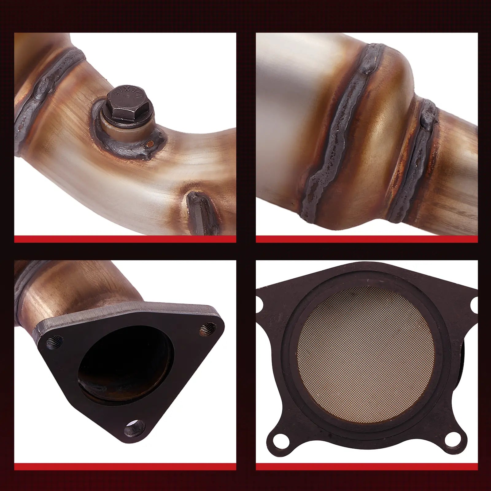 Left and Right 2-PC Catalytic Converter Kit for 2003-2008 Infiniti G35 FX35 M35 & Nissan 350Z 3.5L、mySite、nflplayoffbracketp