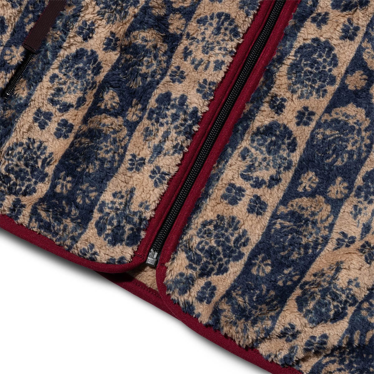 DAMASK STRIP FLEECE ZIP BLOUSON、mySite、zt4zffjzw