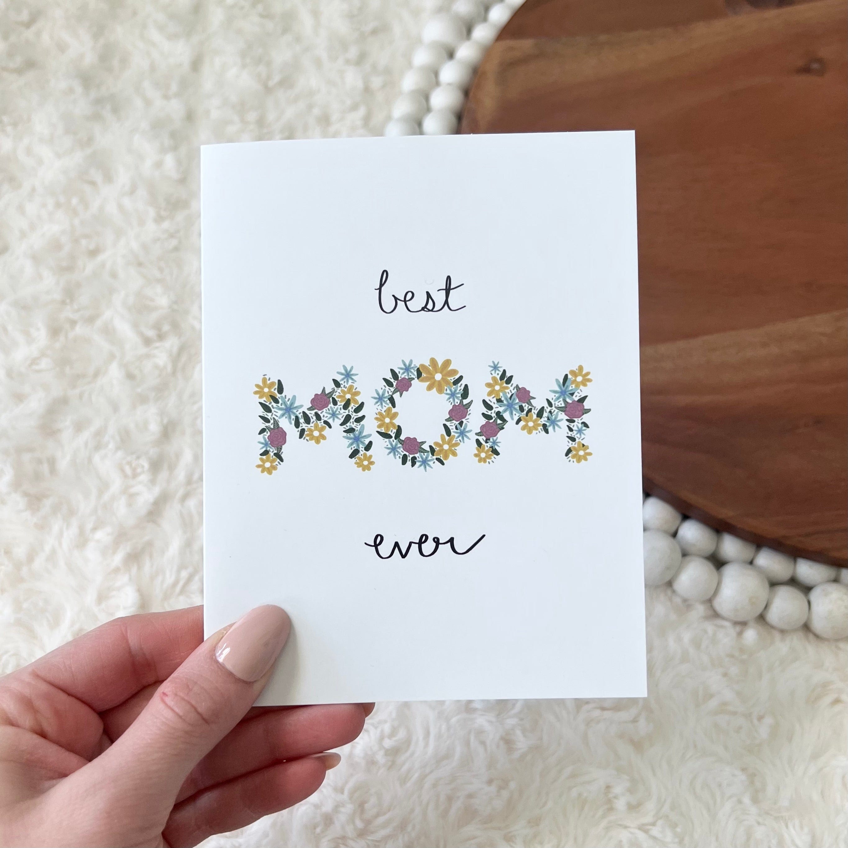  Best Mom Ever Mother's Day Card、mySite、ghnorth