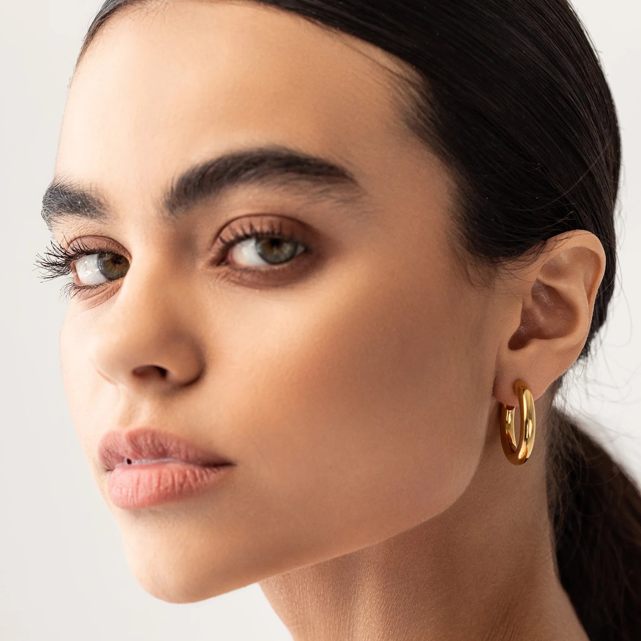 Artizan Joyeria Slim Bagel Hoops、mySite、noshort