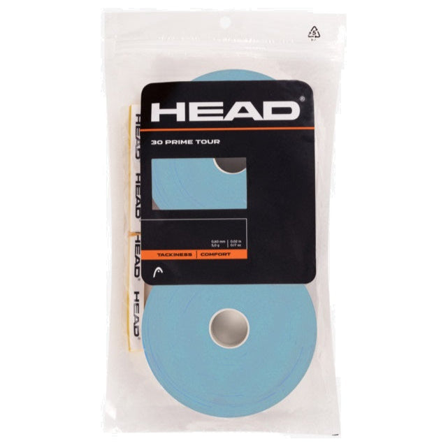 Head Prime Tour Overgrip 30 Pack Blue