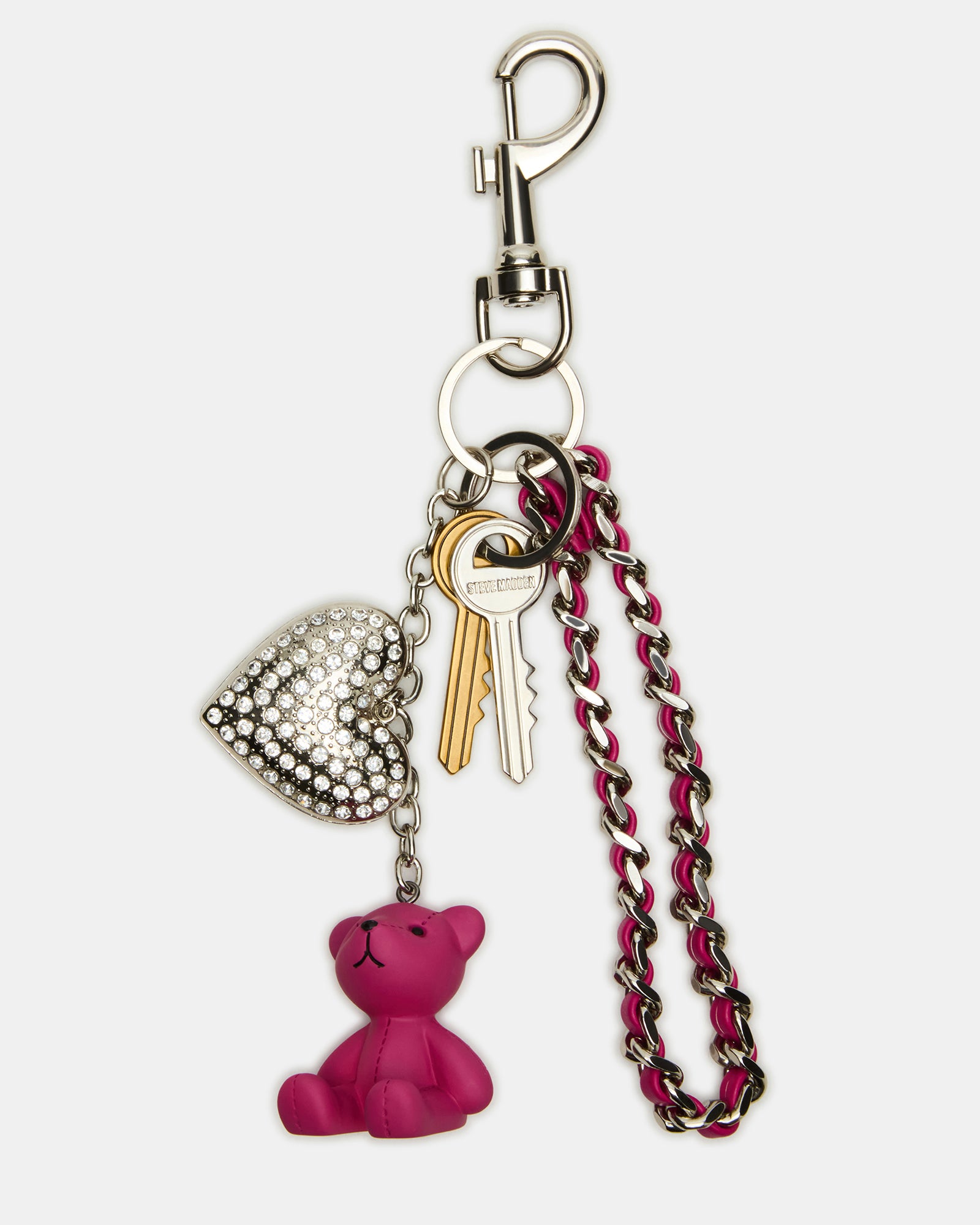 BEARY BAG CHARM FUCHSIA、mySite、gtrtttuynbv