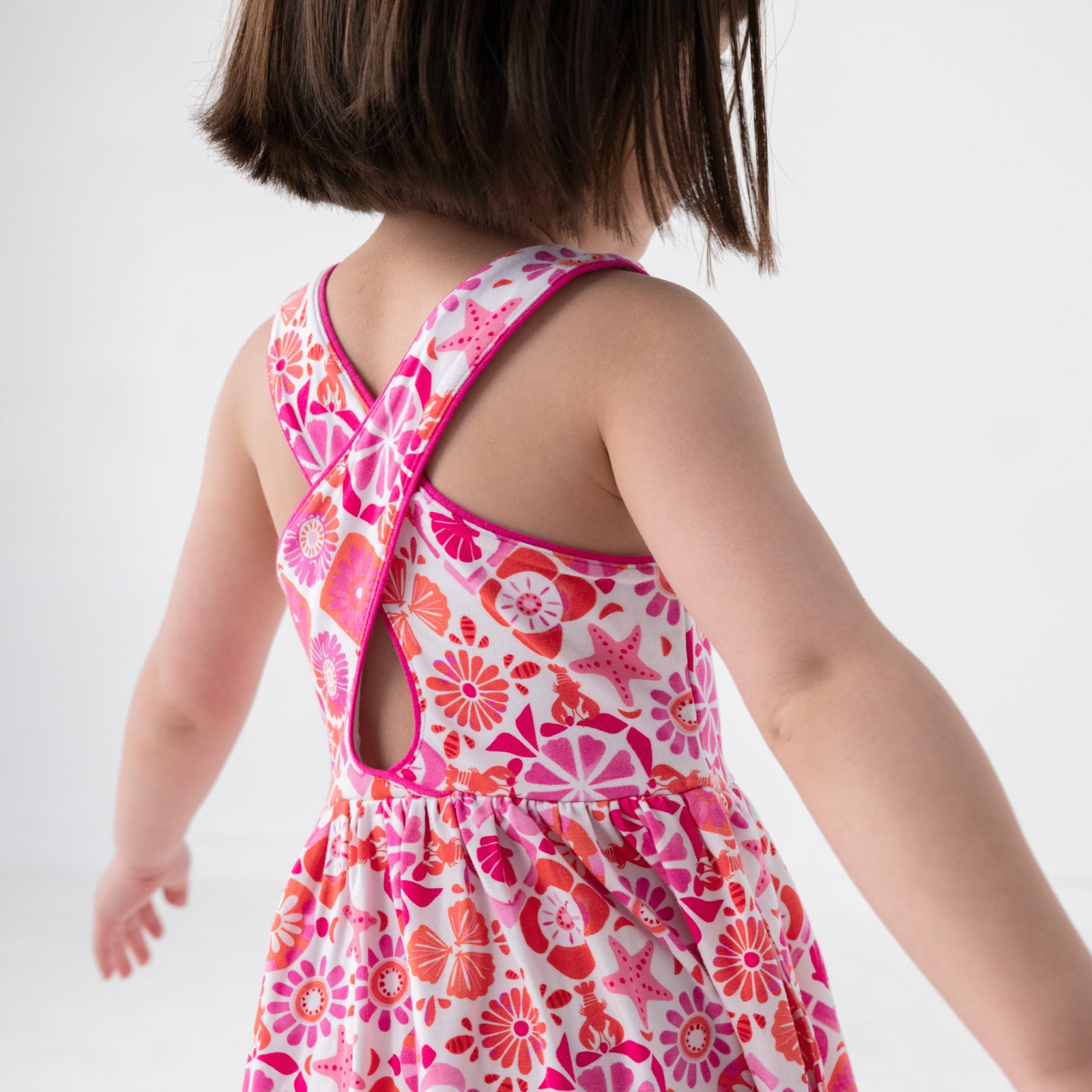  Coastal Gems Cross Back Skater Dress、mySite、layawaytickets