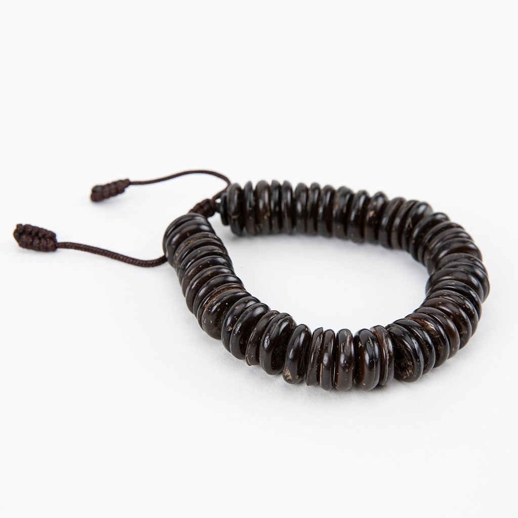 Black Flat Yak Bone Bracelet、mySite、topwebapps