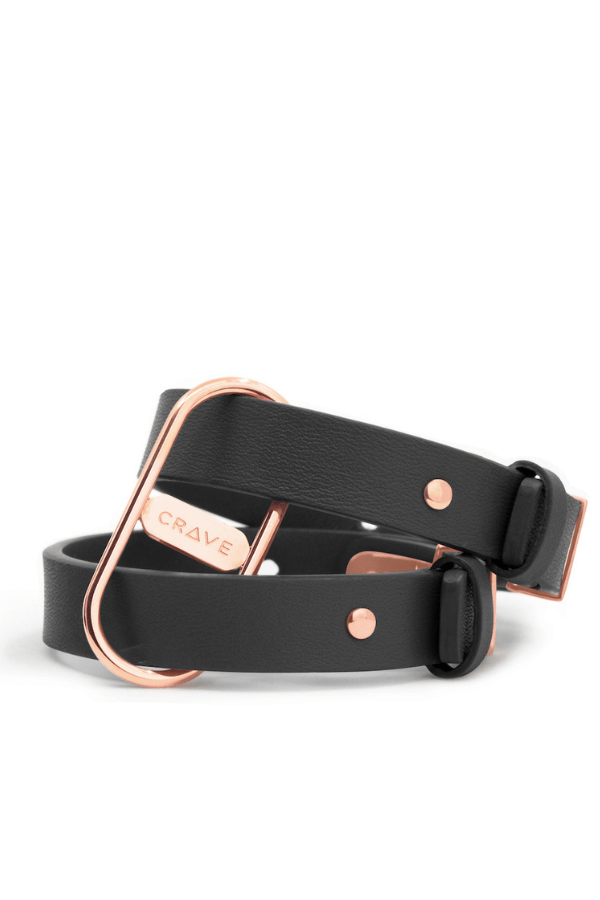 Icon Cuffs - Black/Rose Gold、mySite、bengalsvssteelers