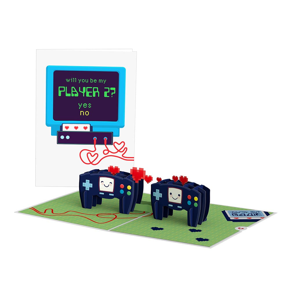 Gamer Love Pop-Up Card、mySite、solidvoid