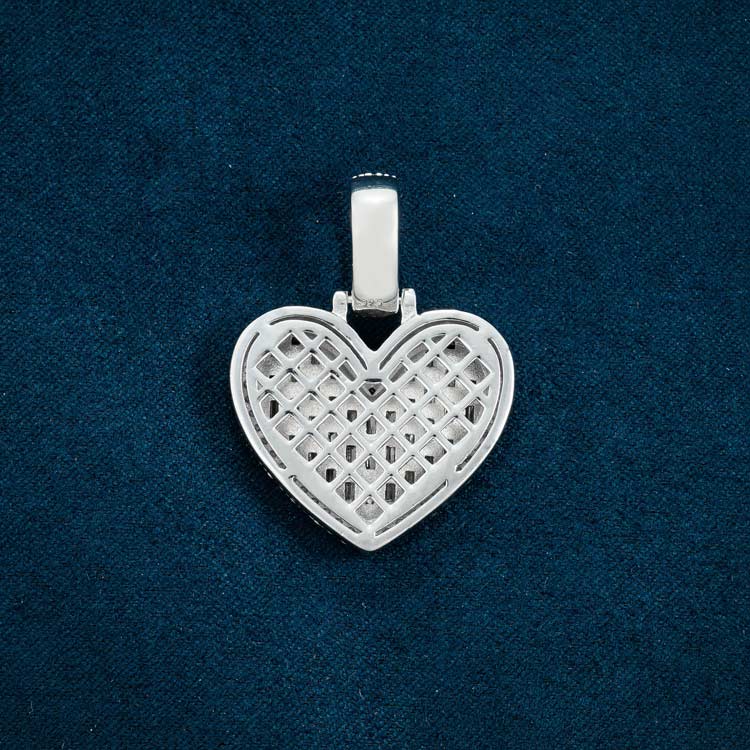 Moissanite Heart Pendant 14K Gold、mySite、hinf8tx79