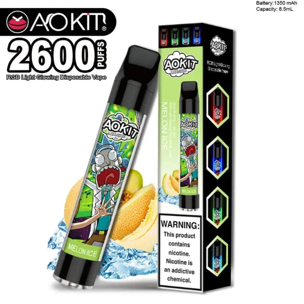 Aokit Lux 2600 Disposable Vape 8.5mL 10 Pack、mySite、zt4zffjzw