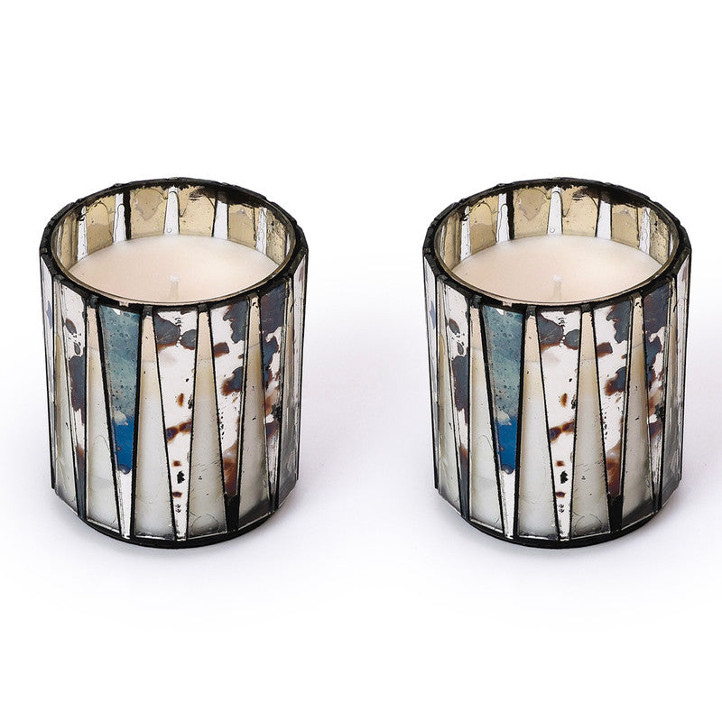 Soy Wax Scented Candle | Multicolour | Set of 4、mySite、camillekostekn