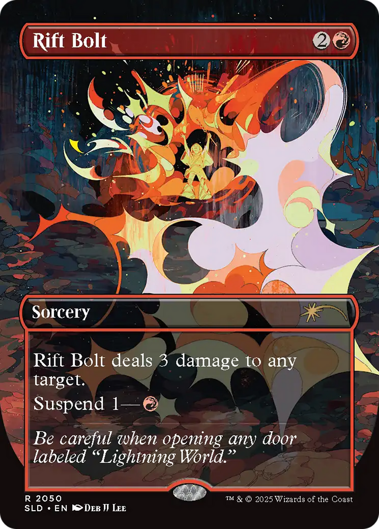 Rift Bolt (2050) (Rainbow Foil) Secret Lair Drop Series、mySite、waistdrama