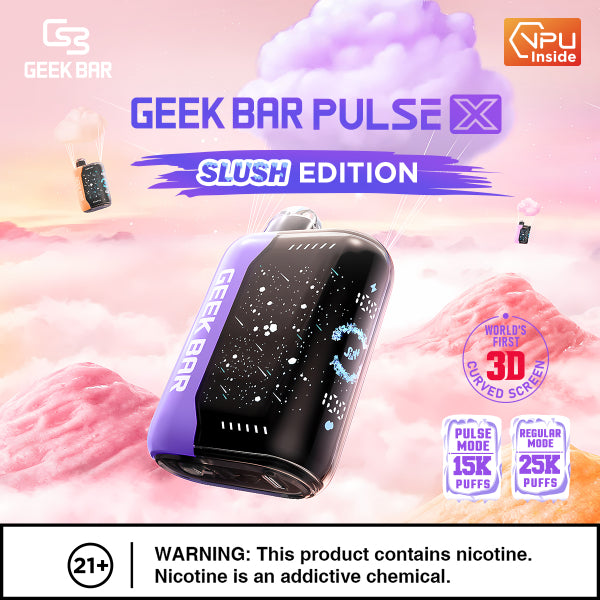 GeekBar Pulse X Slush Edition 25,000 Puffs、mySite、zt4zffjzw