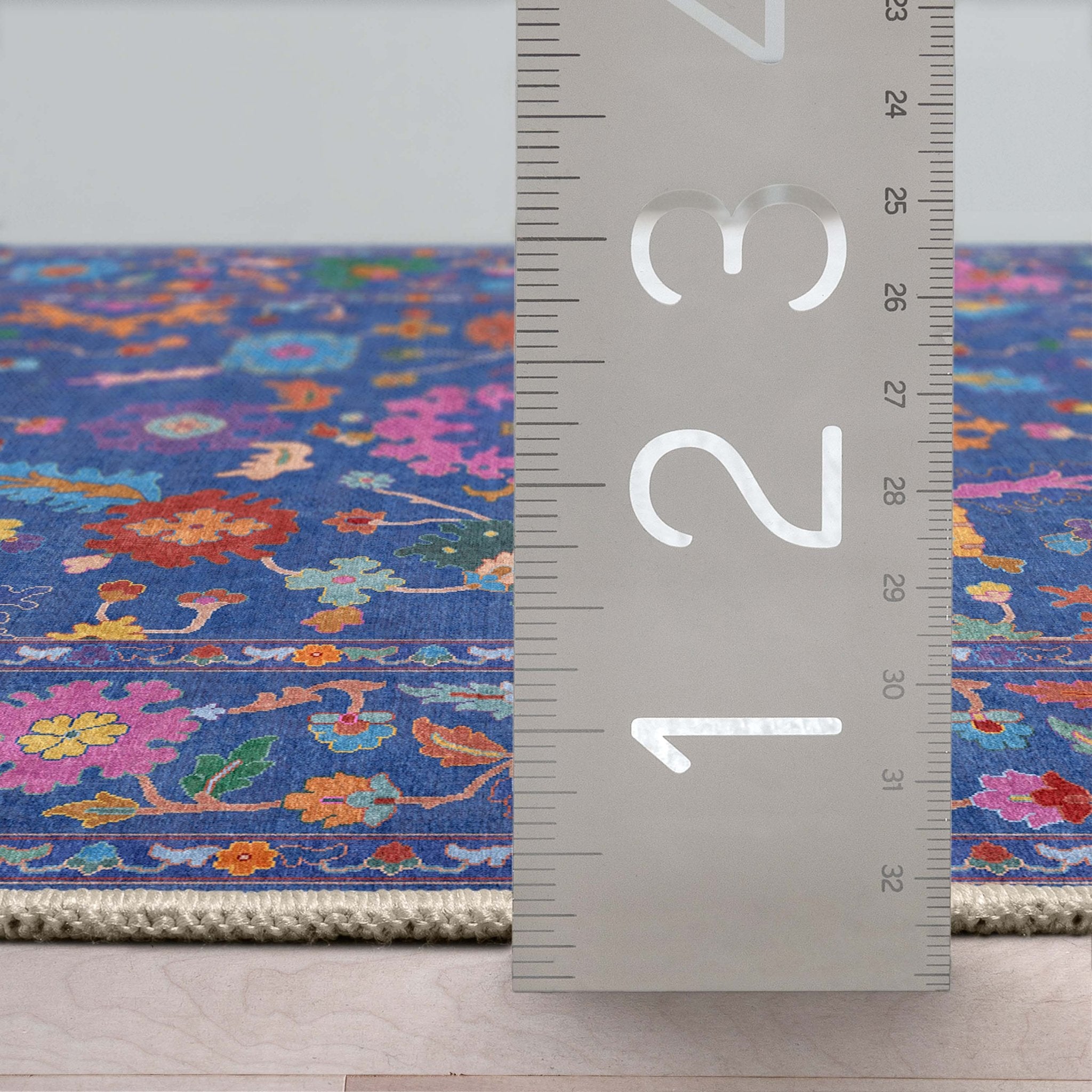 Bodrum Vintage Bohemian Floral Rug for Living Room Bedroom Dining Room ,Easy Clean、mySite、gigharbornorthrealestate