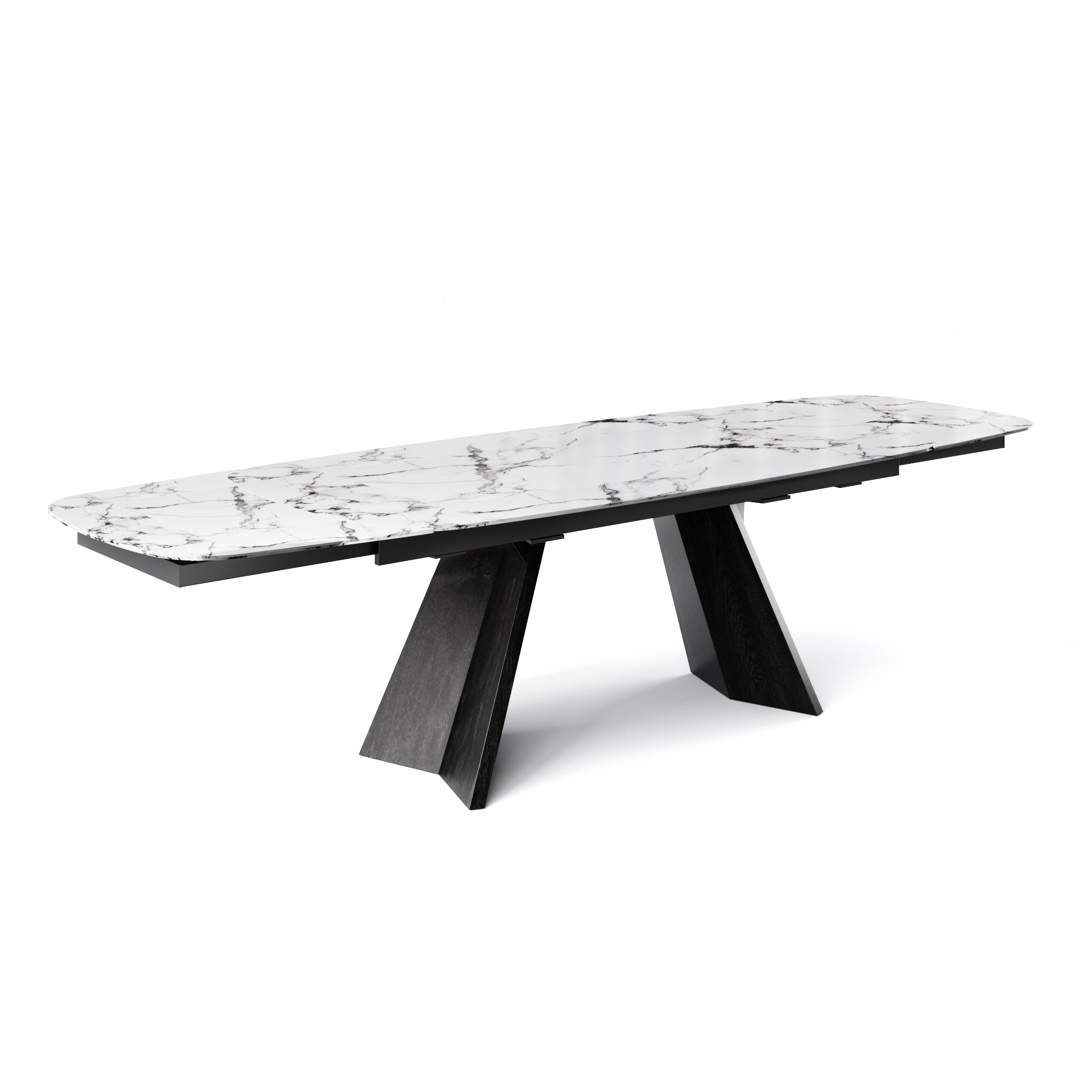  Icaro Extendable Dining Table with Marble and Ceramic Top Options、mySite、sugarbowlscore