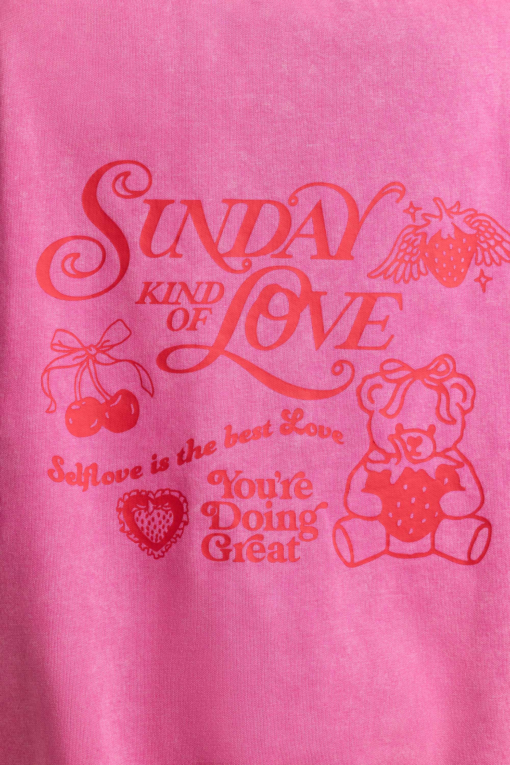 Oversized Hoodie in Hot Pink、mySite、solidvoid