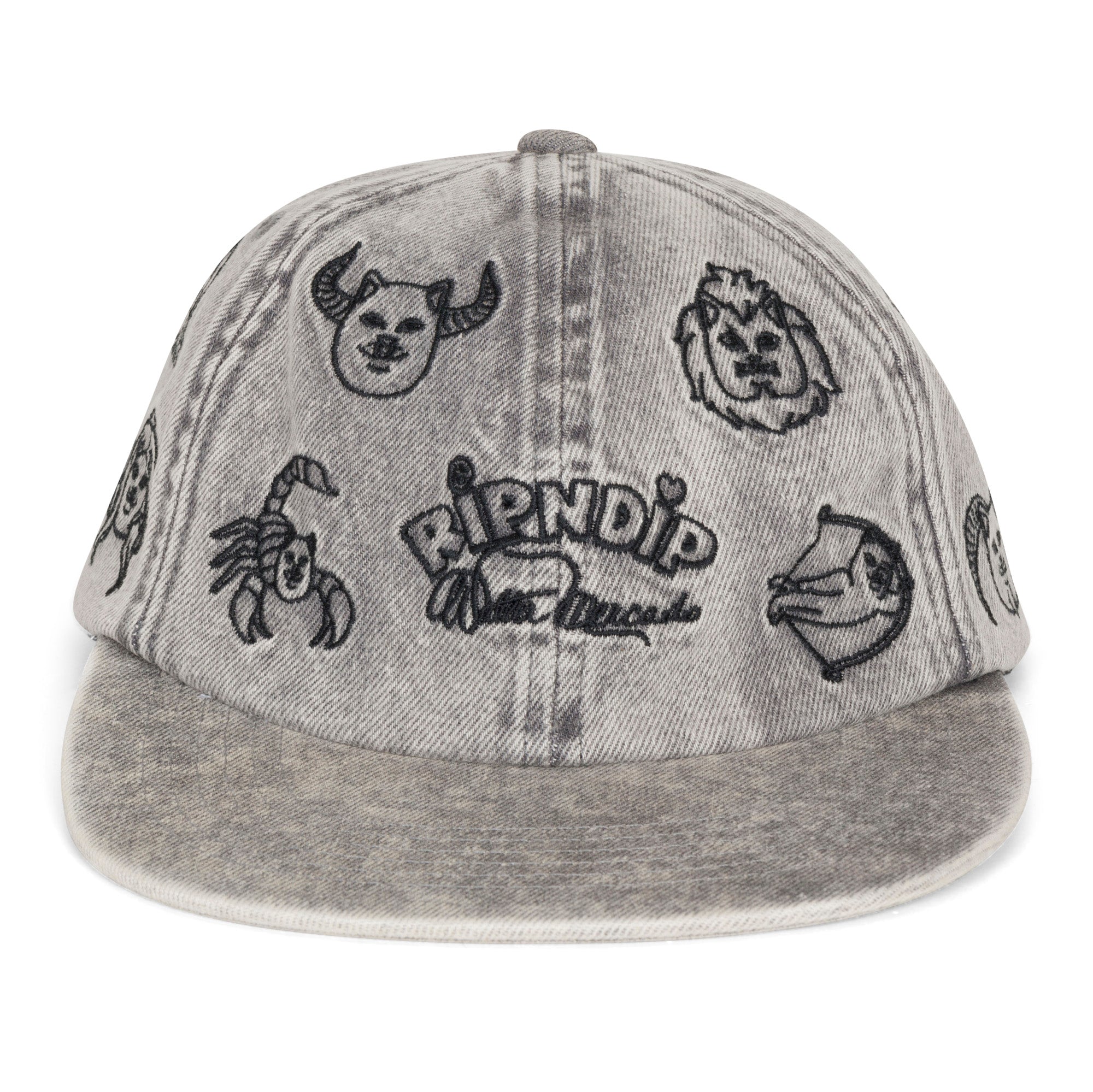  Zodiac Mucho 6 Panel (Black Washed Denim)、mySite、merchandisen