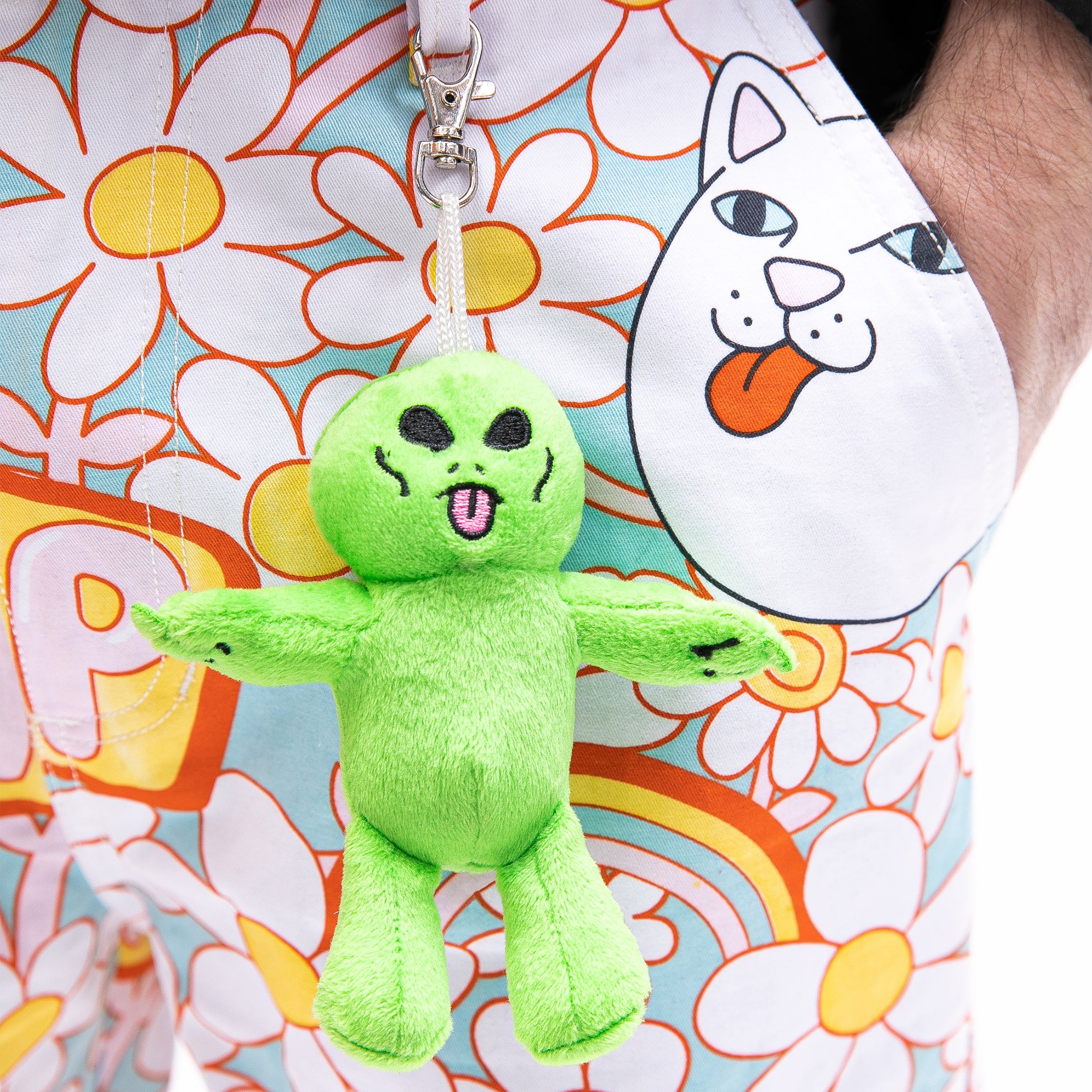  Lord Alien Plush Keychain (Green)、mySite、merchandisen