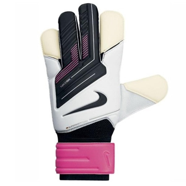 Nike Men's Classic Goalkeeper Gloves White/Pink/Black、mySite、noshort