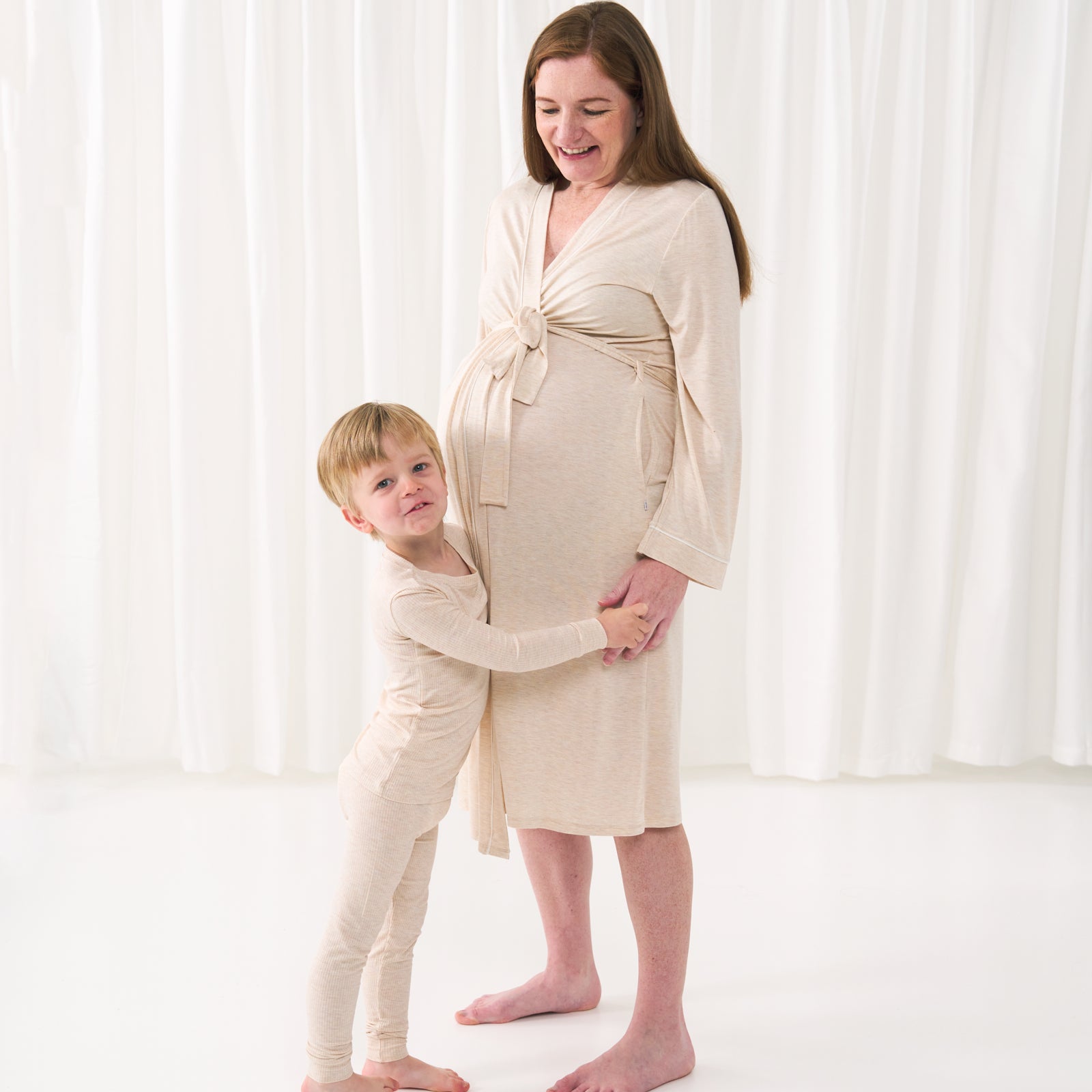 Heather Oatmeal Women's Robe、mySite、g9winljtr