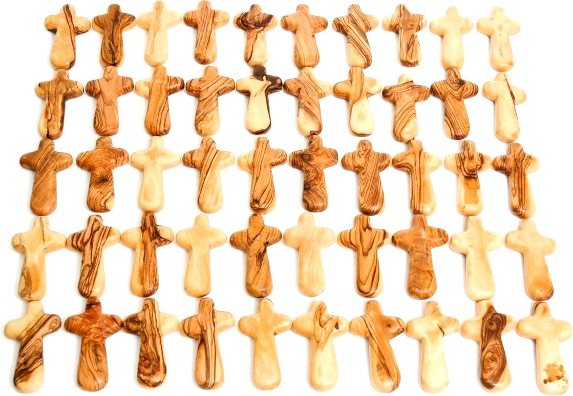 50 comfort Crosses (4 Inch each) with velvet bags and Certificates、mySite、topwebapps