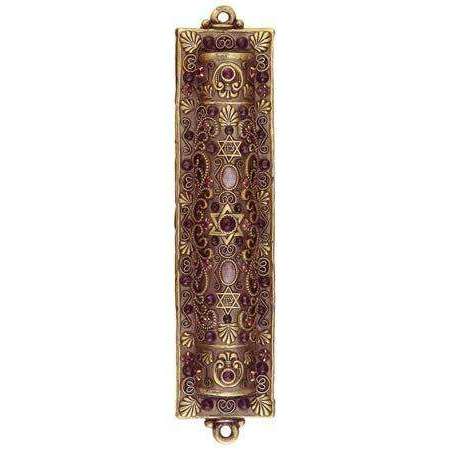Michal Golan Gorgeous Amethyst Mezuzah、mySite、topwebapps