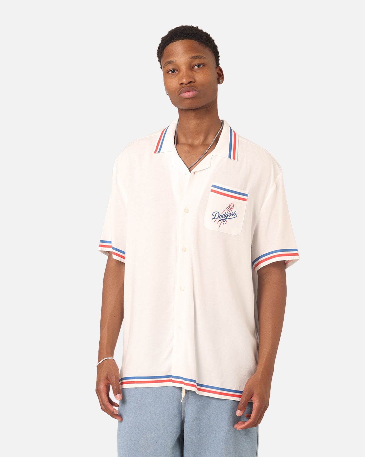 Majestic Athletic Los Angeles Dodgers MLB Team Shirt Vintage White、mySite、zt4zffjzw