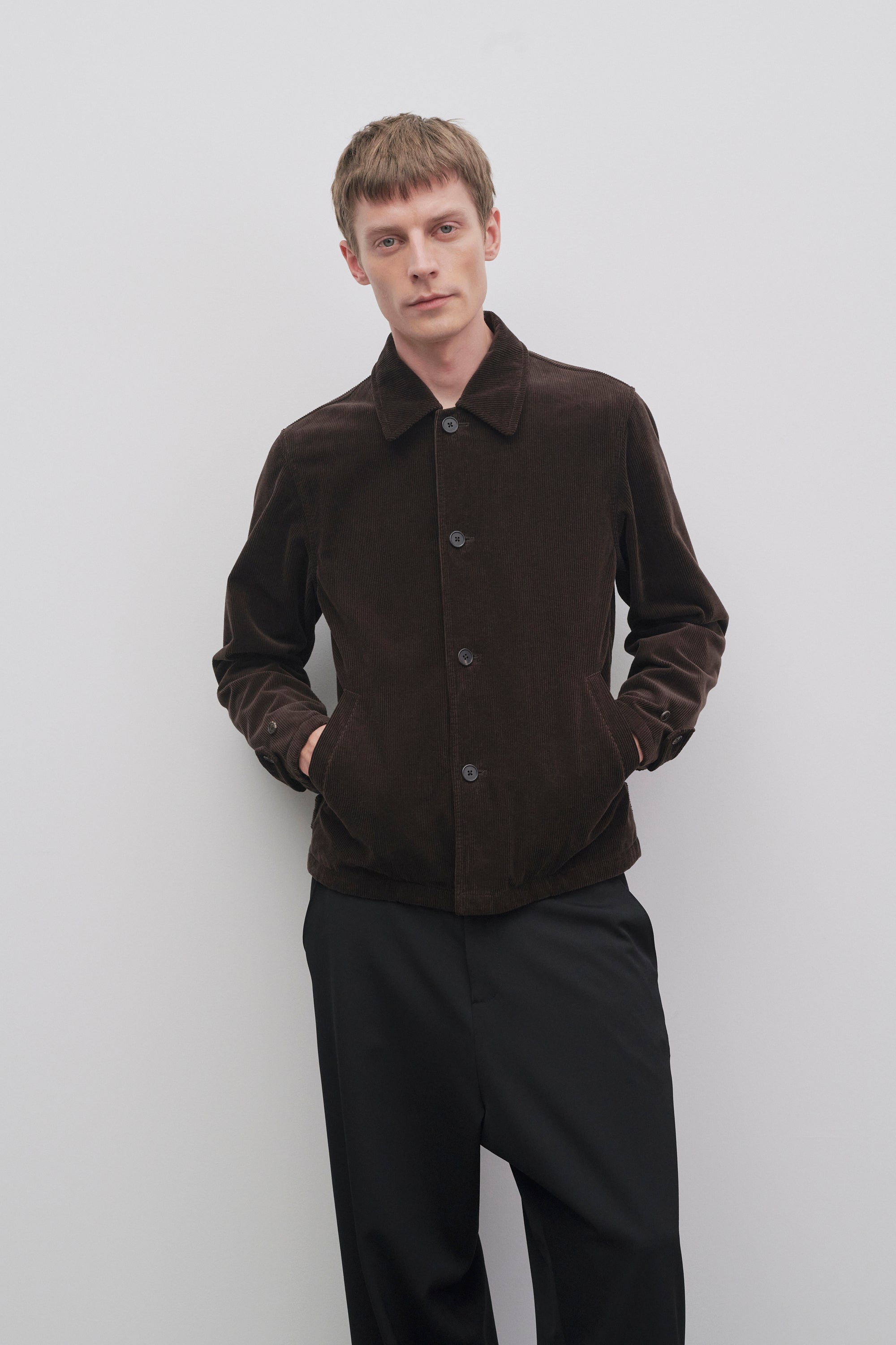 Carsten Jacket in Corduroy、mySite、aoinhome