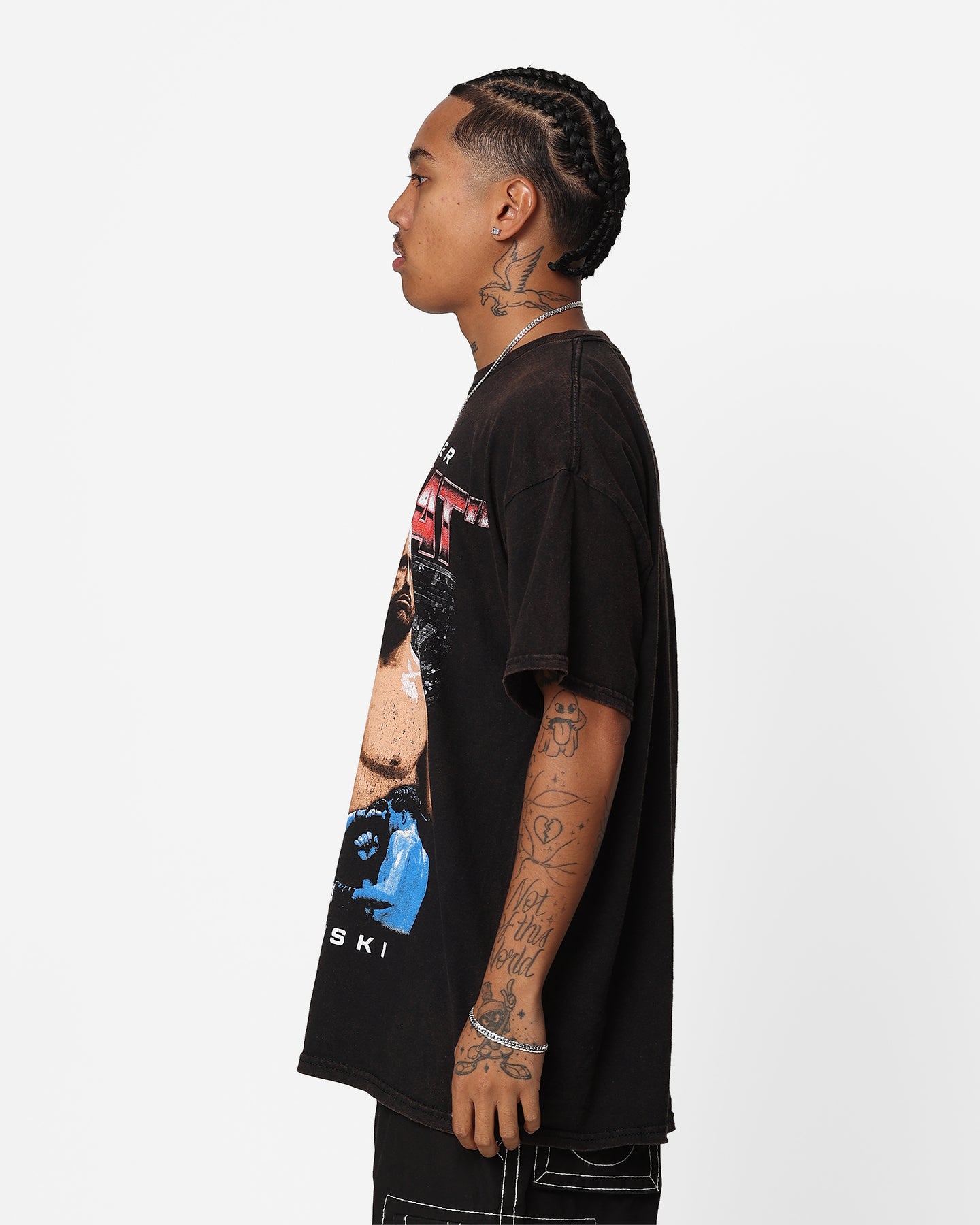 UFC By Goat Crew Alexander The Great Vintage T-Shirt Black Wash、mySite、zt4zffjzw