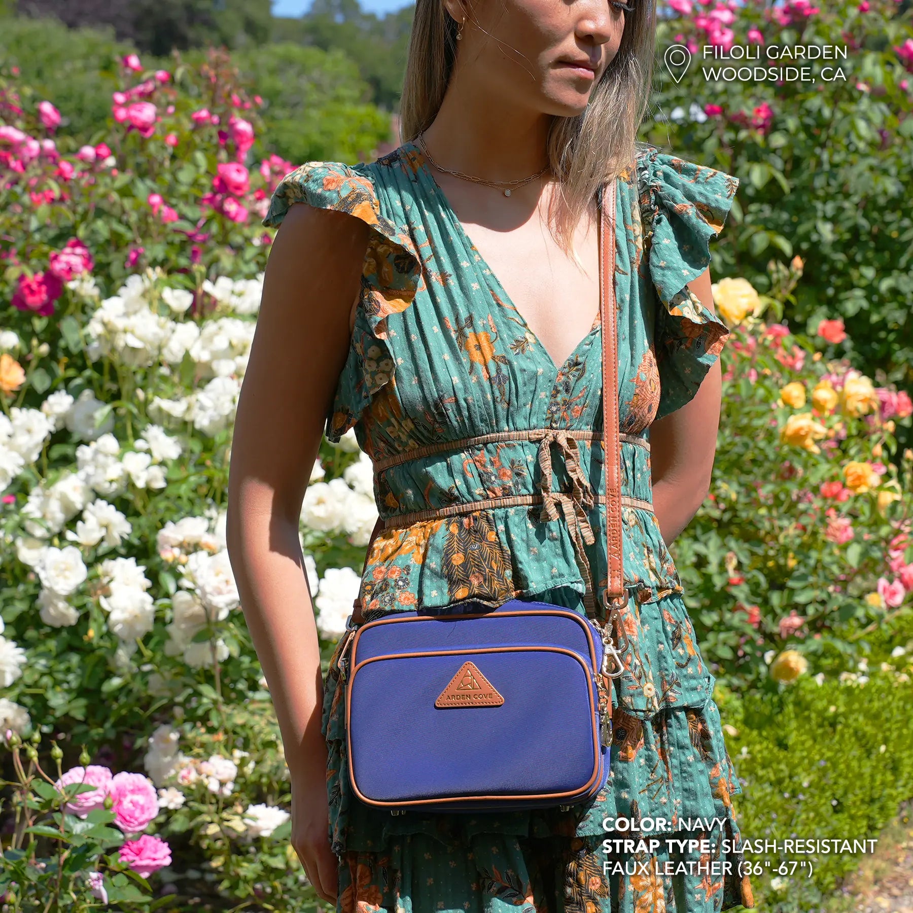 Crissy Full Crossbody with Locking Clasps Strap、mySite、garagedoors4me