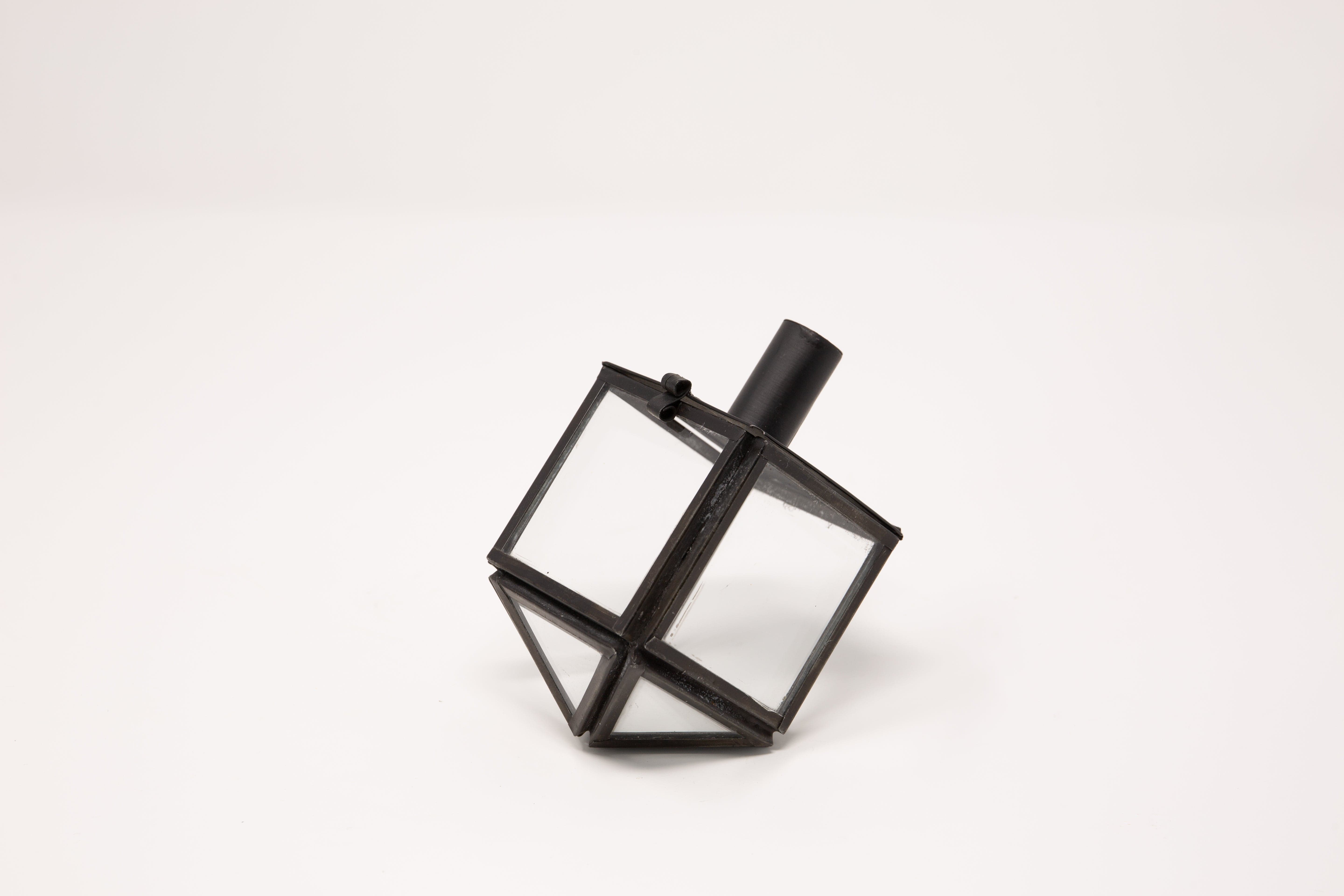Talia Mini Dreidel Terrarium - Black、mySite、topwebapps